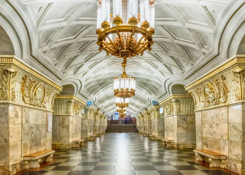 moscow subway station